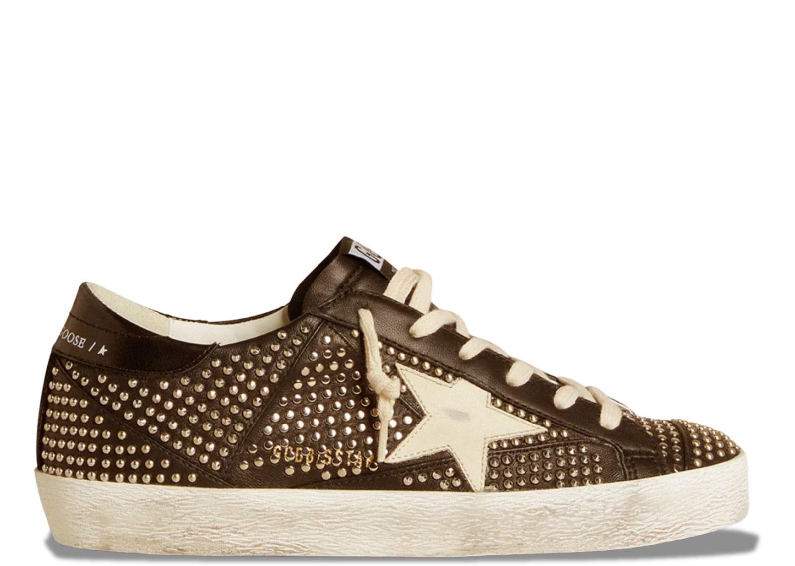 Super-Star Black Nappa Silver (W)