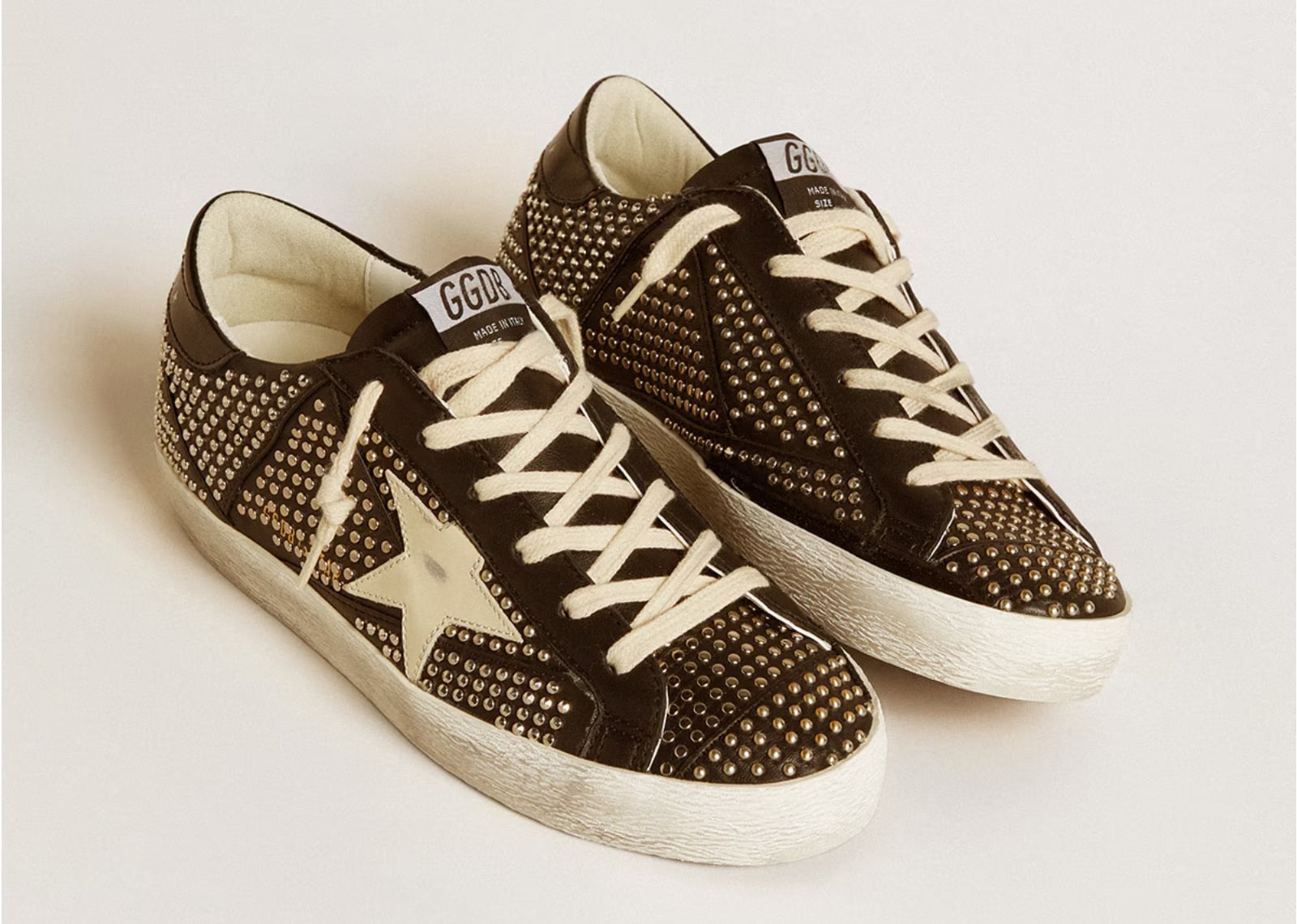 Super-Star Black Nappa Silver (W)