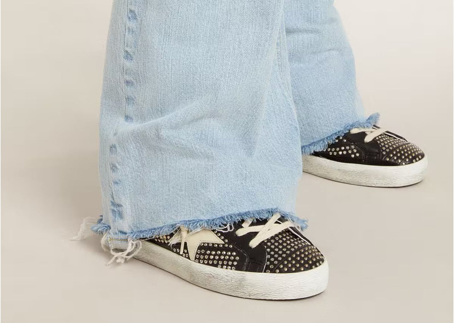 Super-Star Black Nappa Silver (W)
