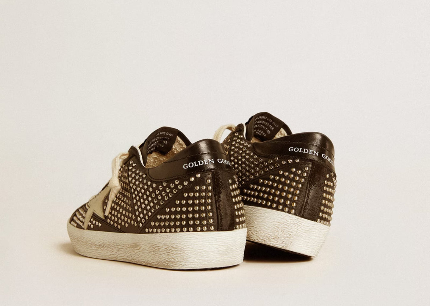 Super-Star Black Nappa Silver (W)
