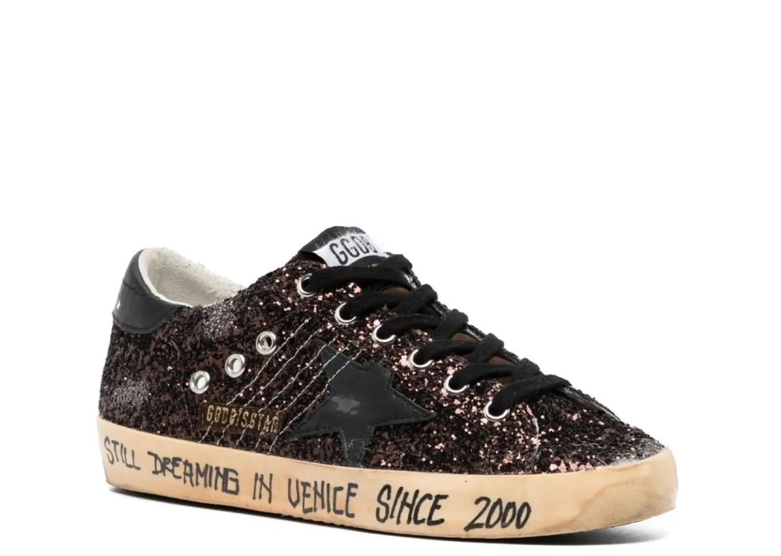 Super-Star Dark Brown Glitter (W)