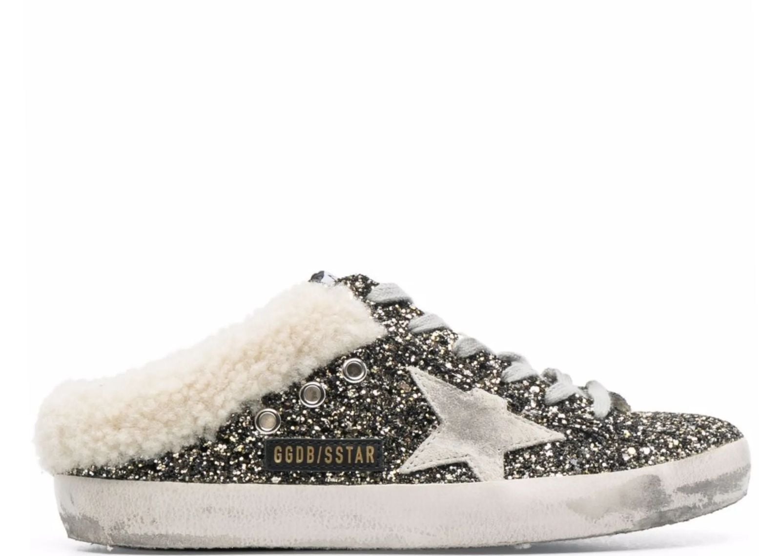 Super-Star Sabot Glitter Shearling (W)