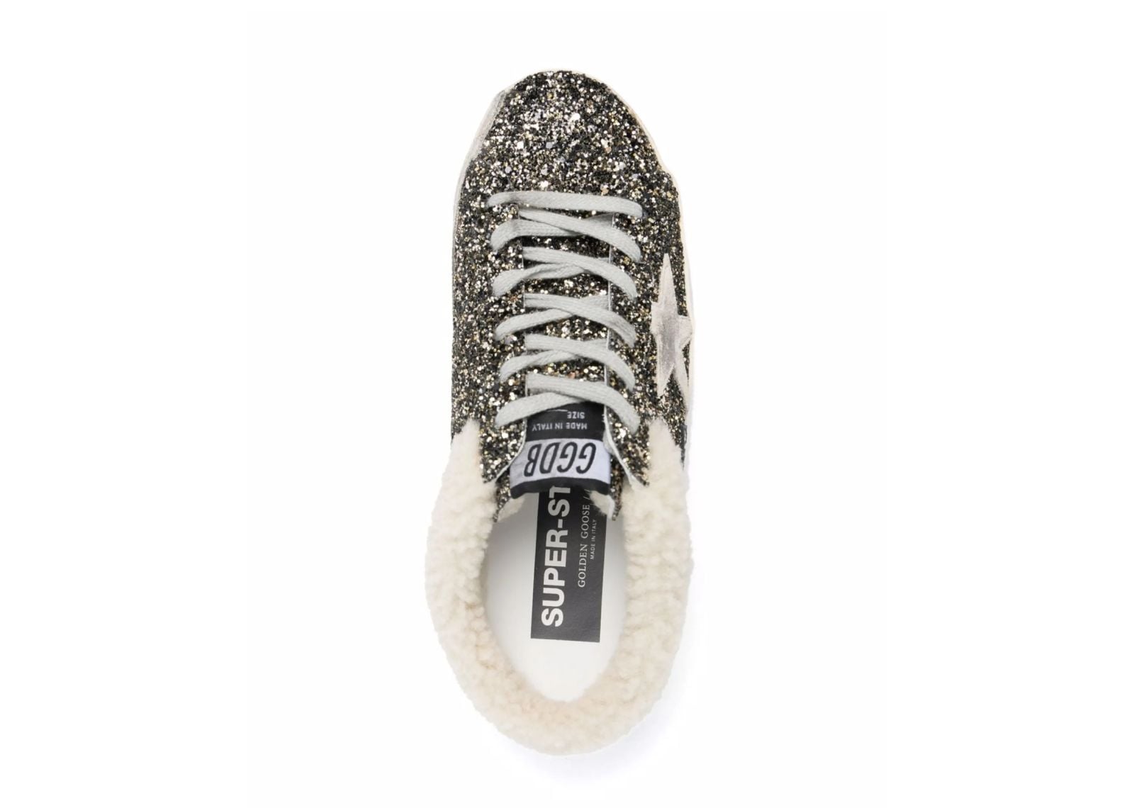 Super-Star Sabot Glitter Shearling (W)