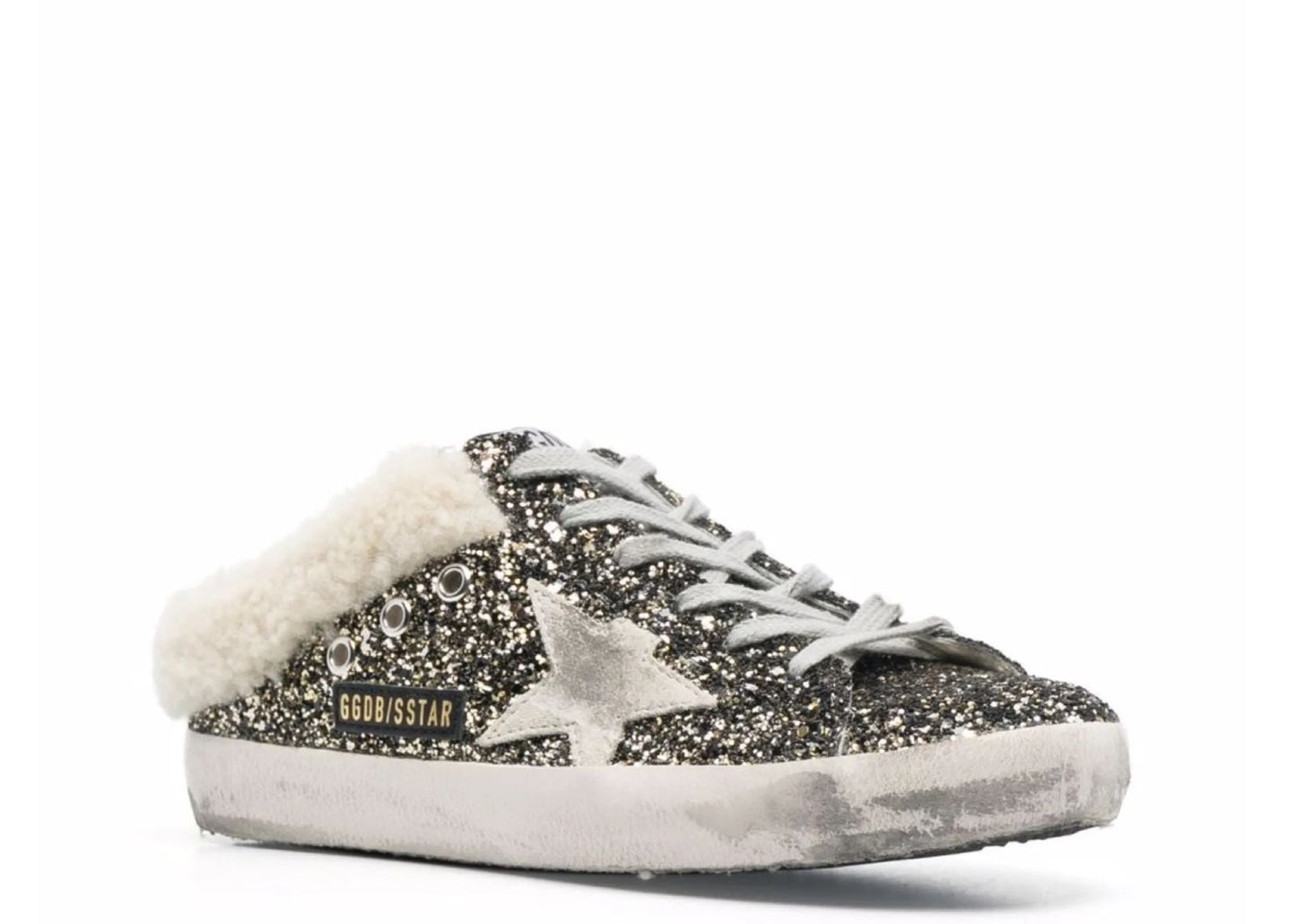 Super-Star Sabot Glitter Shearling (W)