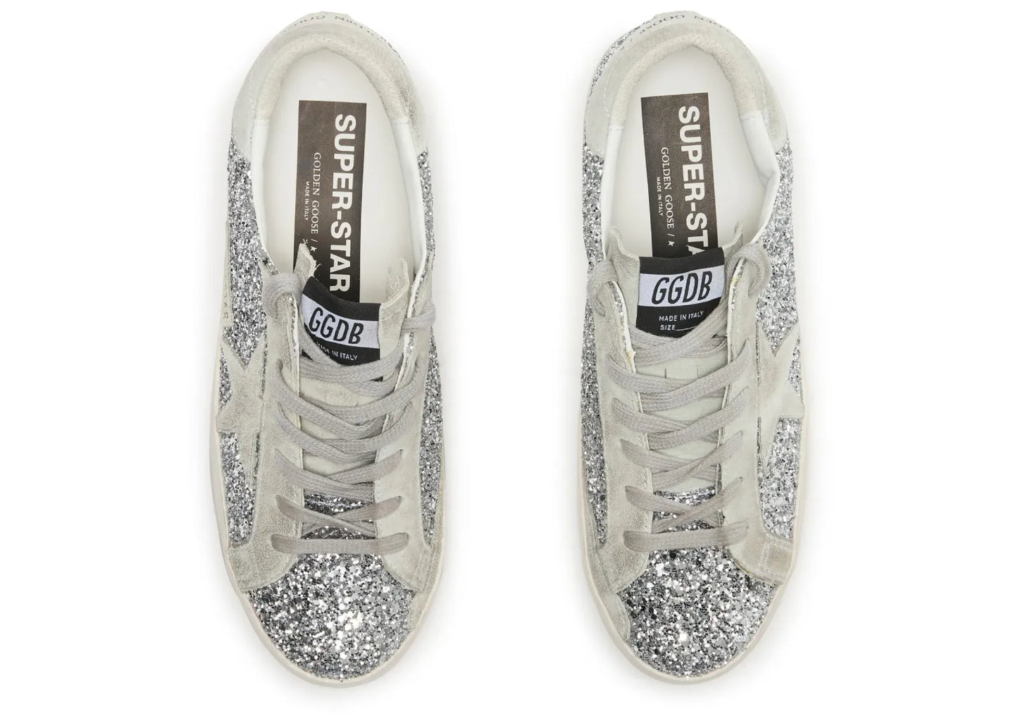 Super-Star Silver Glitter Ice Gray (W)