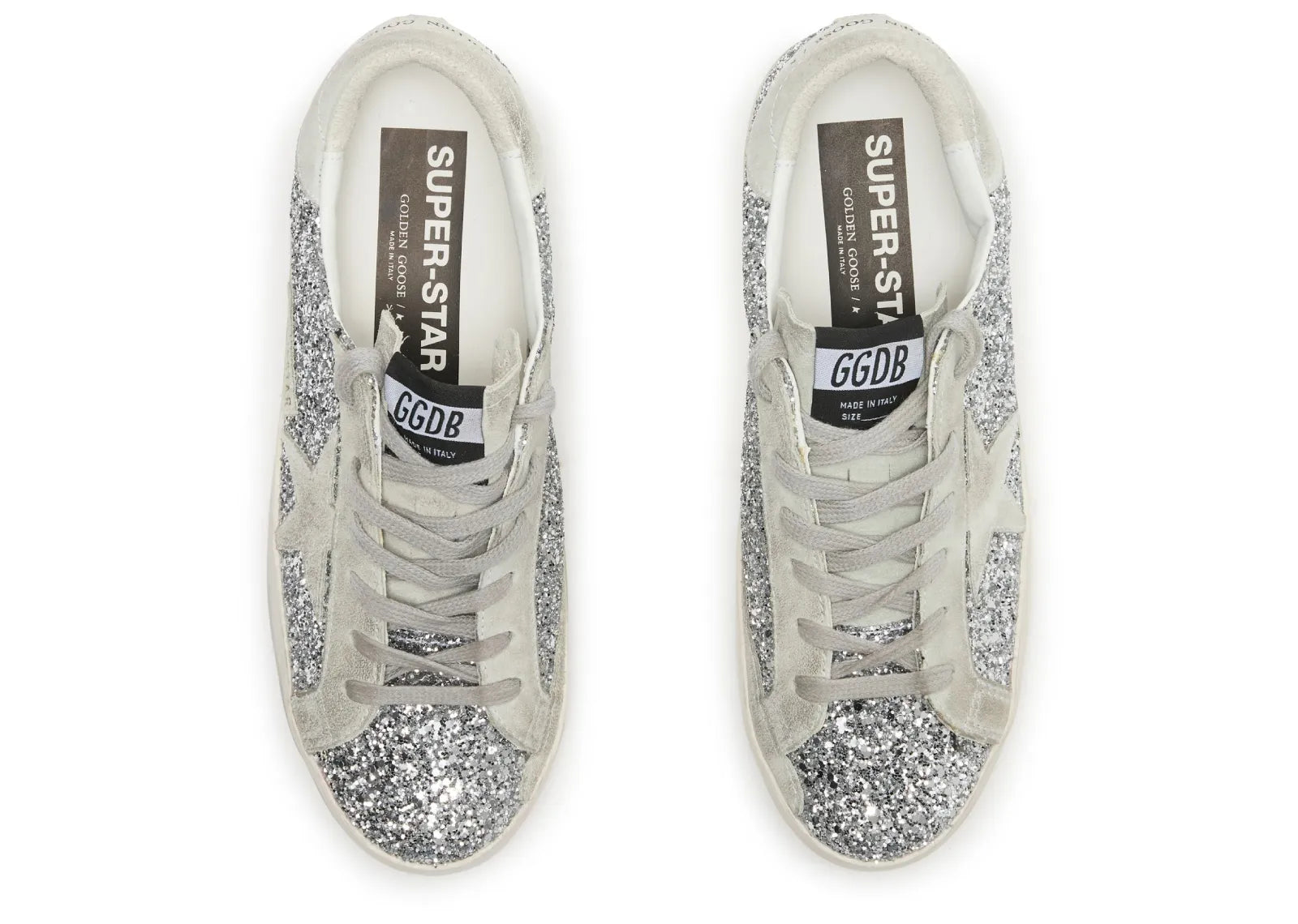 Super-Star Silver Glitter Ice Gray (W)
