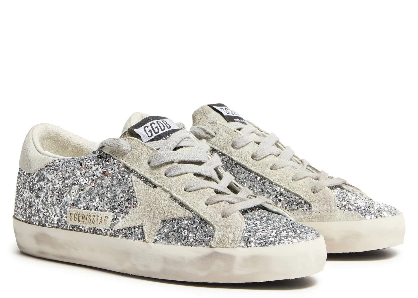 Super-Star Silver Glitter Ice Gray (W)
