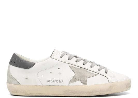 Super-Star White Gray Distressed
