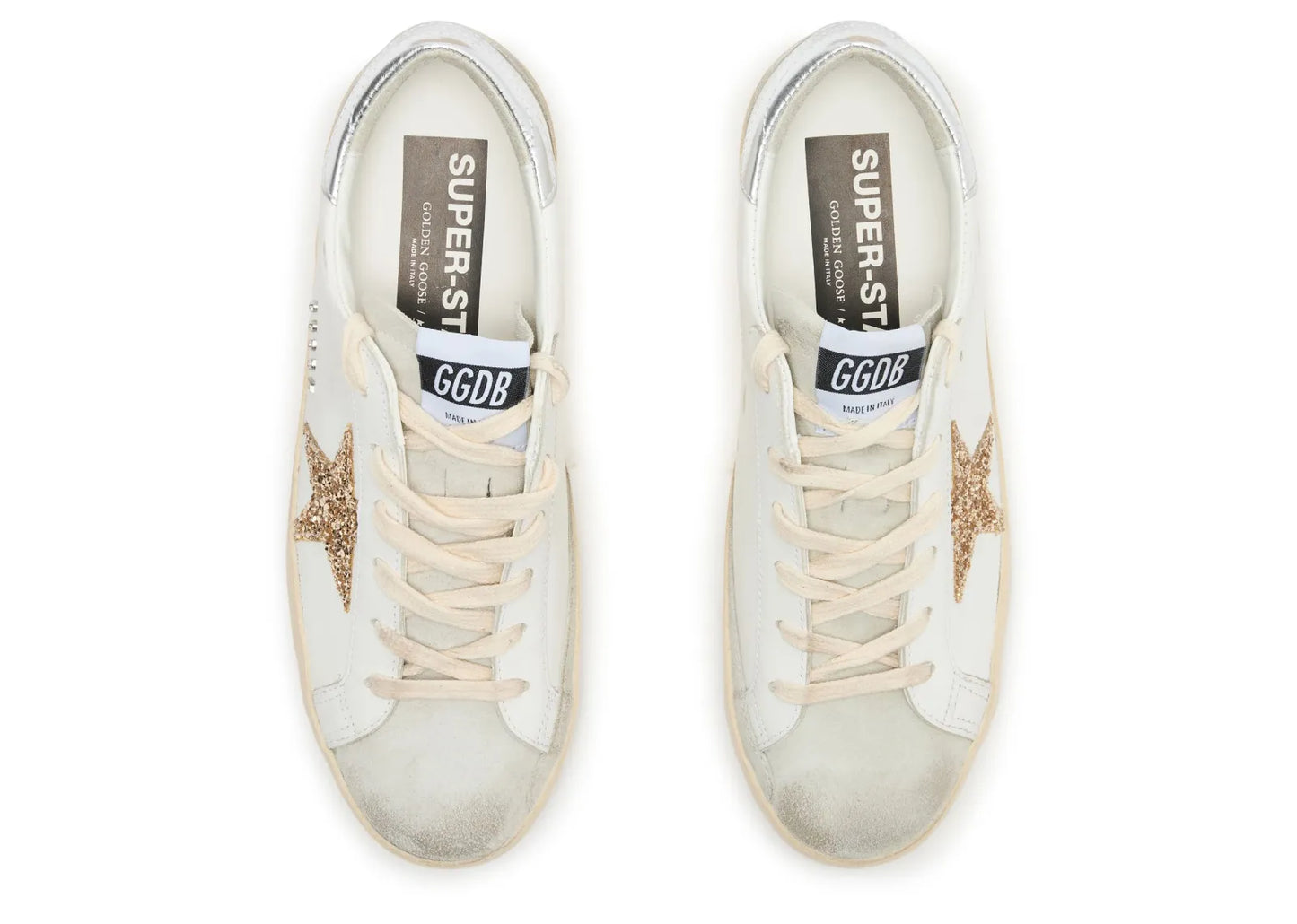 Super-Star White Ice Gray Gold Glitter (W)