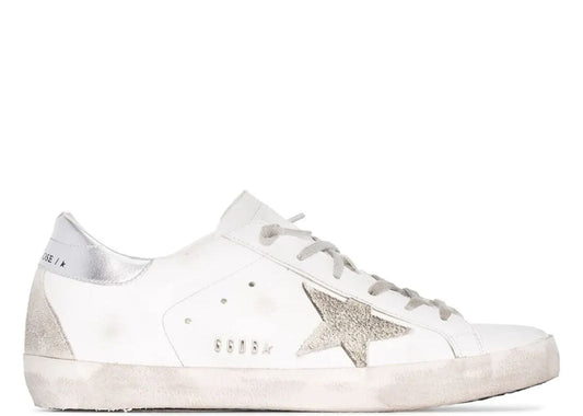 Super-Star White Ice Silver with Metal Stud Lettering (W)