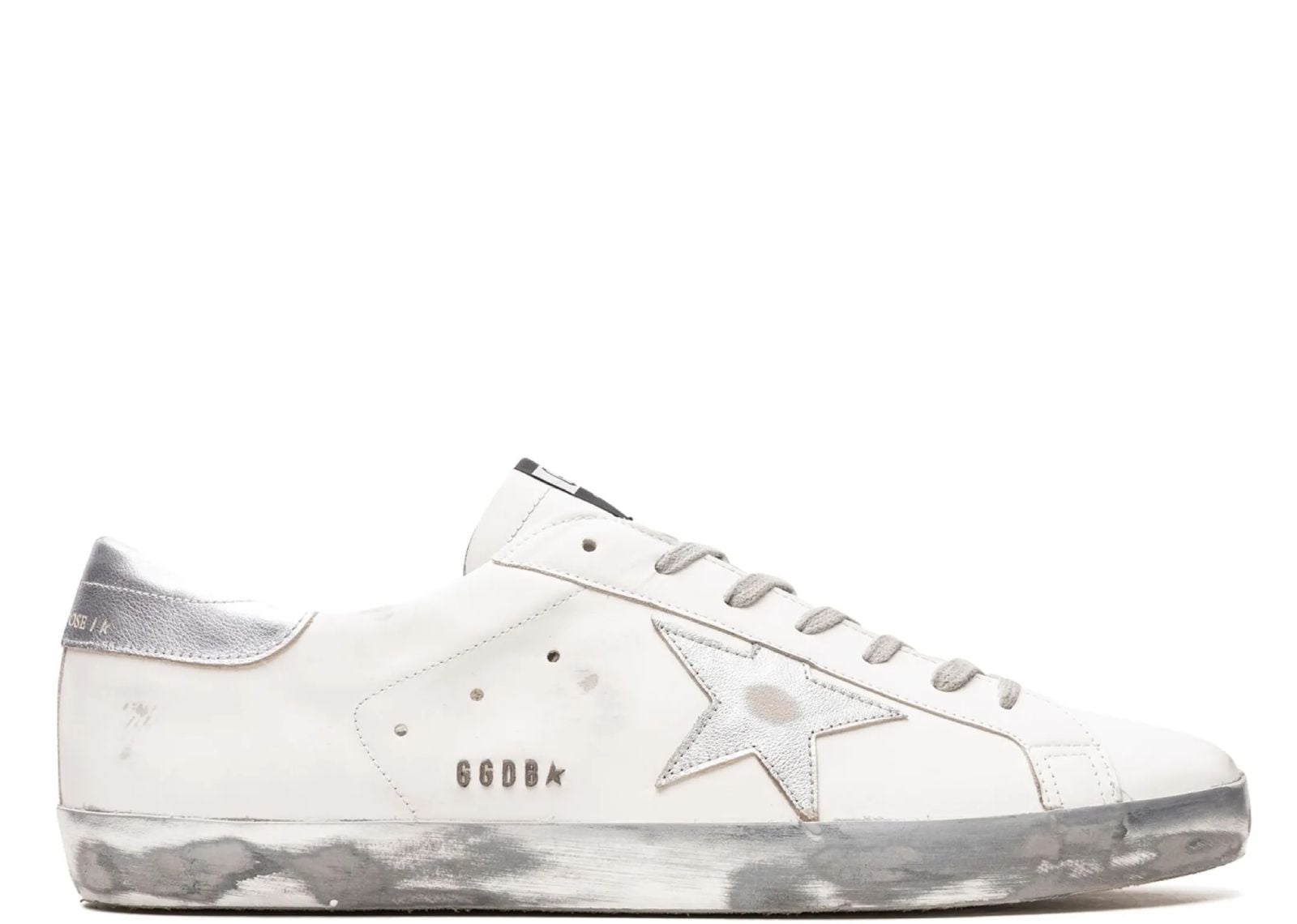 Super-Star White Silver Glitter
