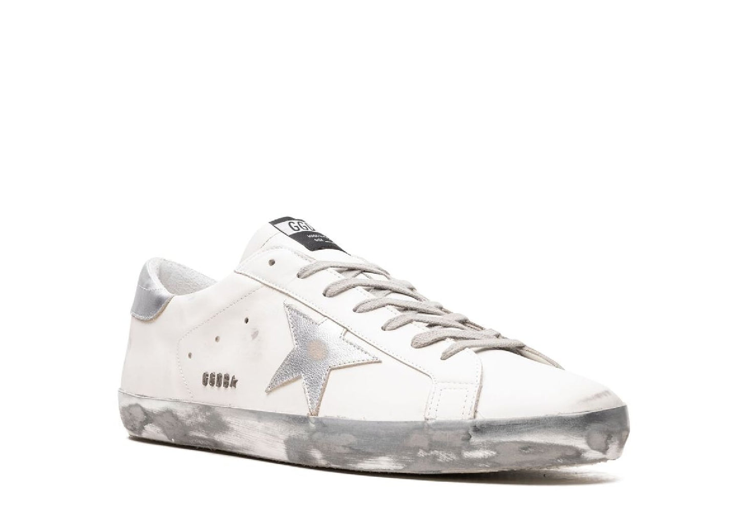Super-Star White Silver Glitter