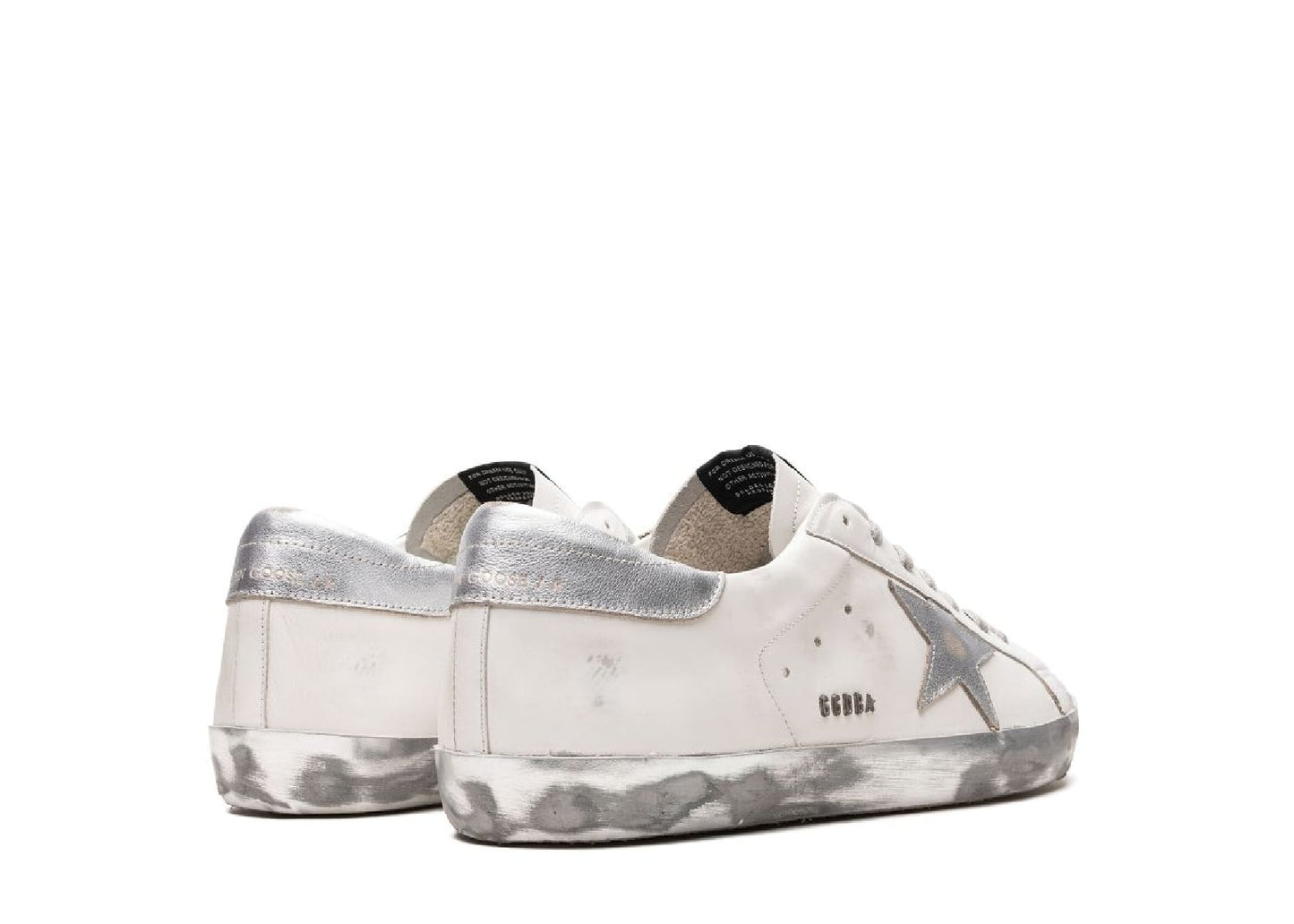Super-Star White Silver Glitter