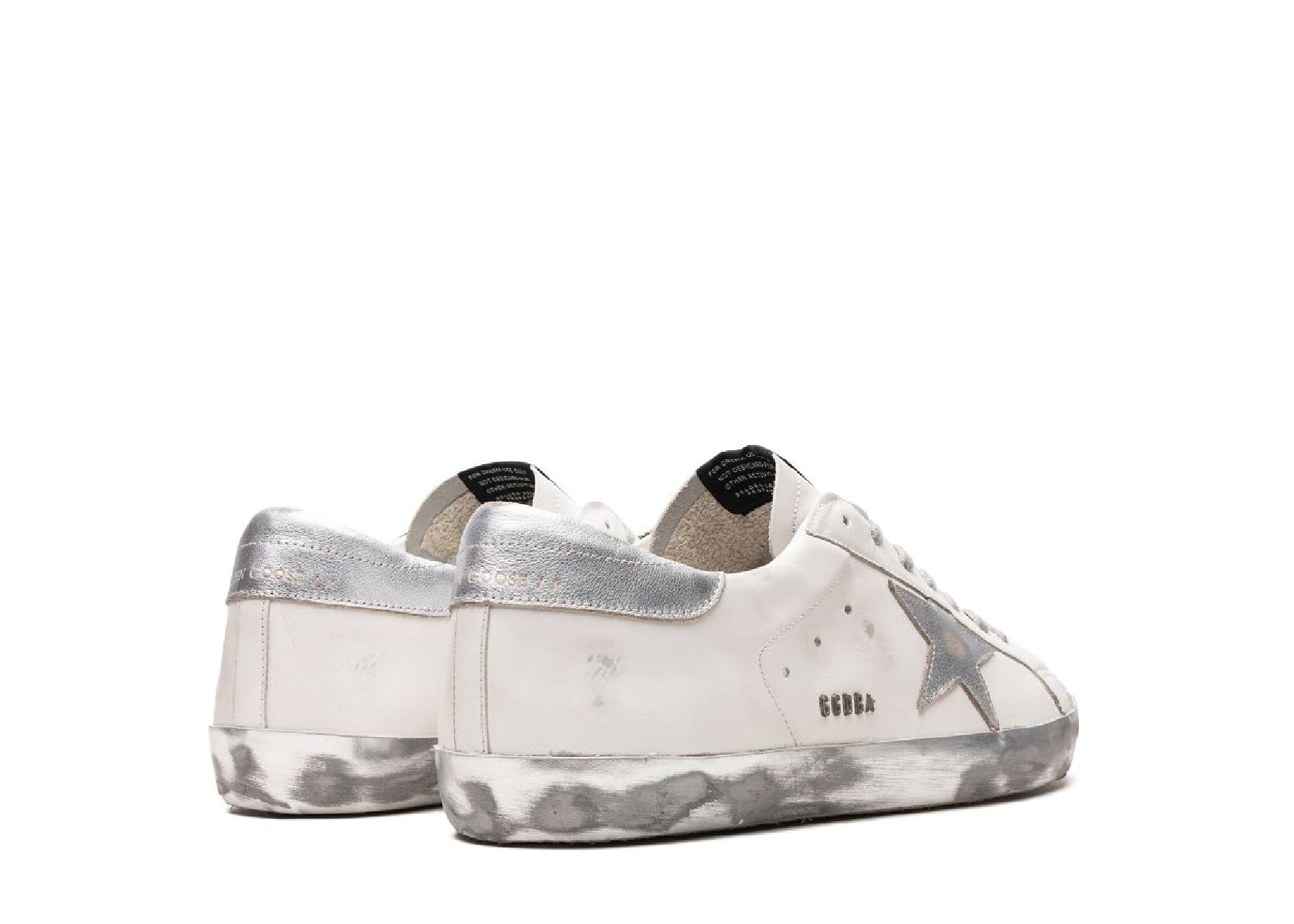 Super-Star White Silver Glitter