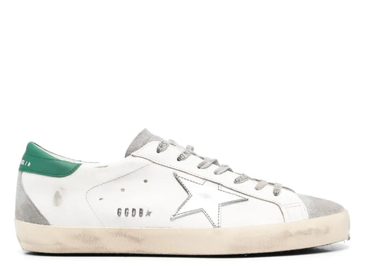 Super-Star White Silver Heel