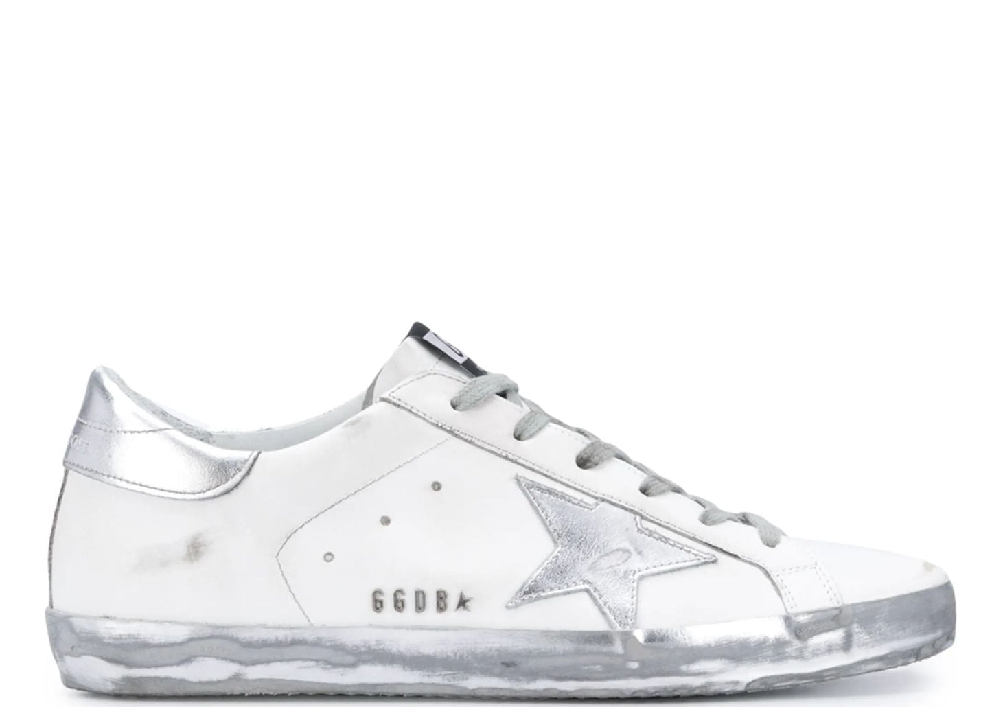 Super-Star White Silver Sparkle (W)