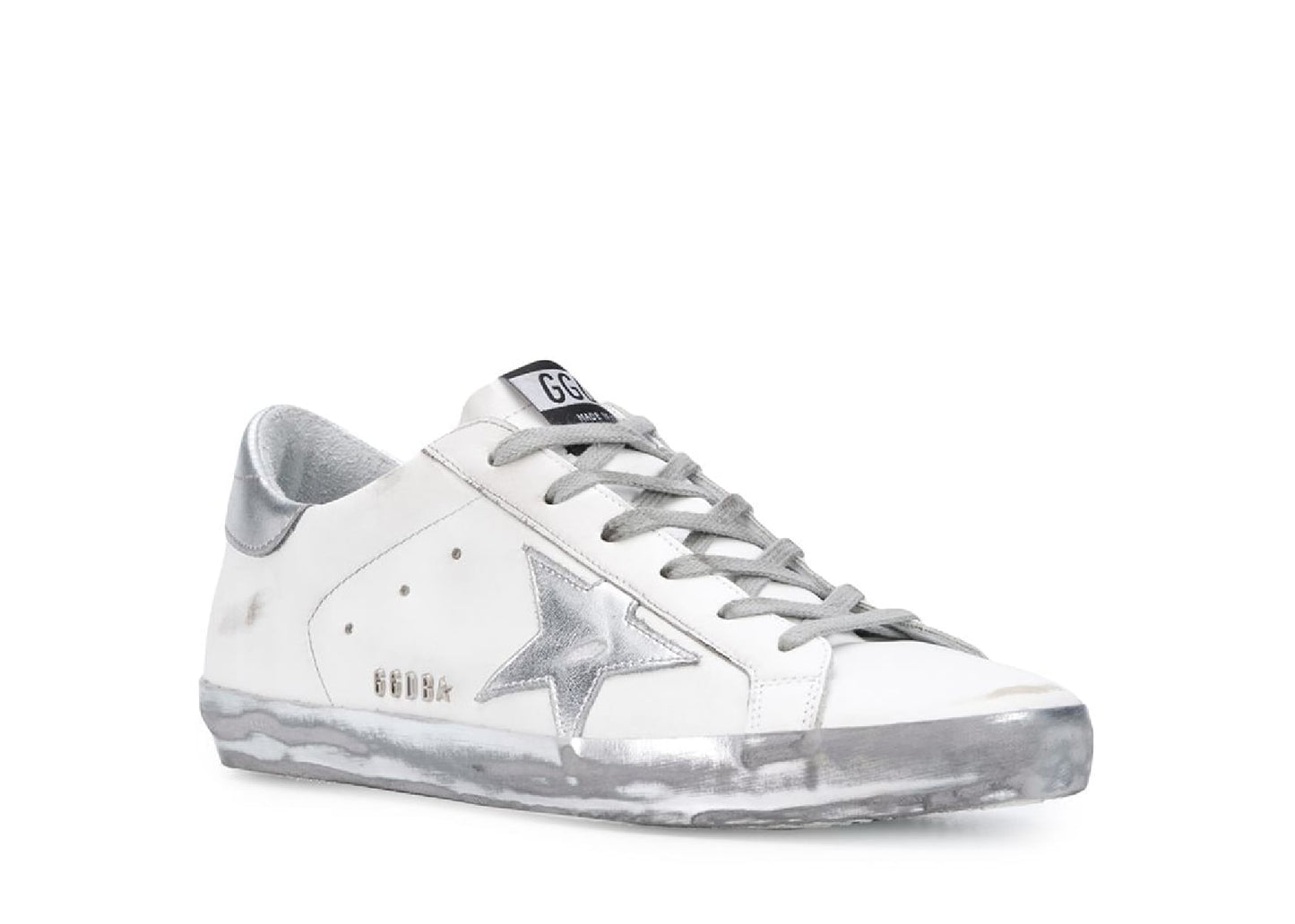 Super-Star White Silver Sparkle (W)