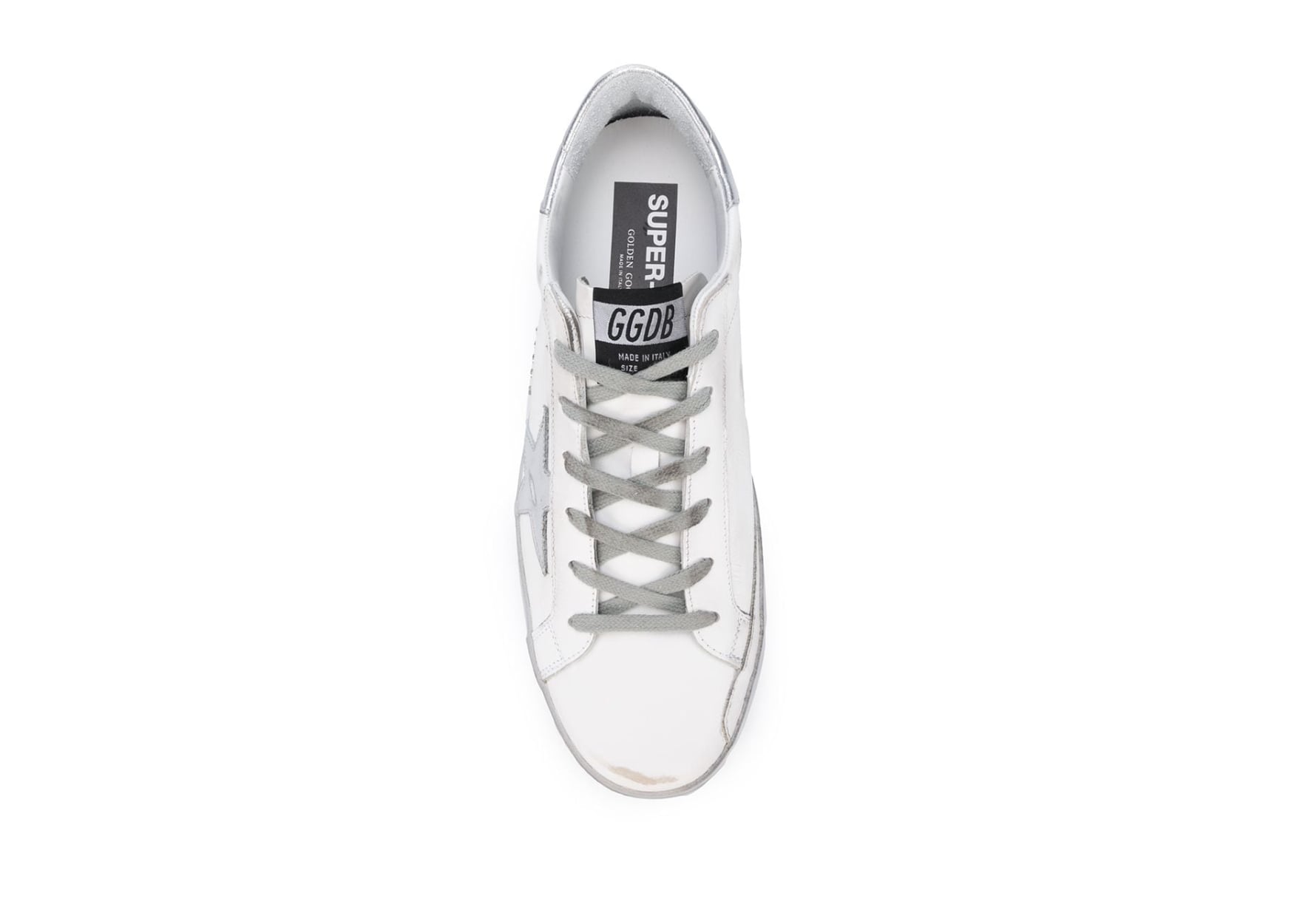 Super-Star White Silver Sparkle (W)