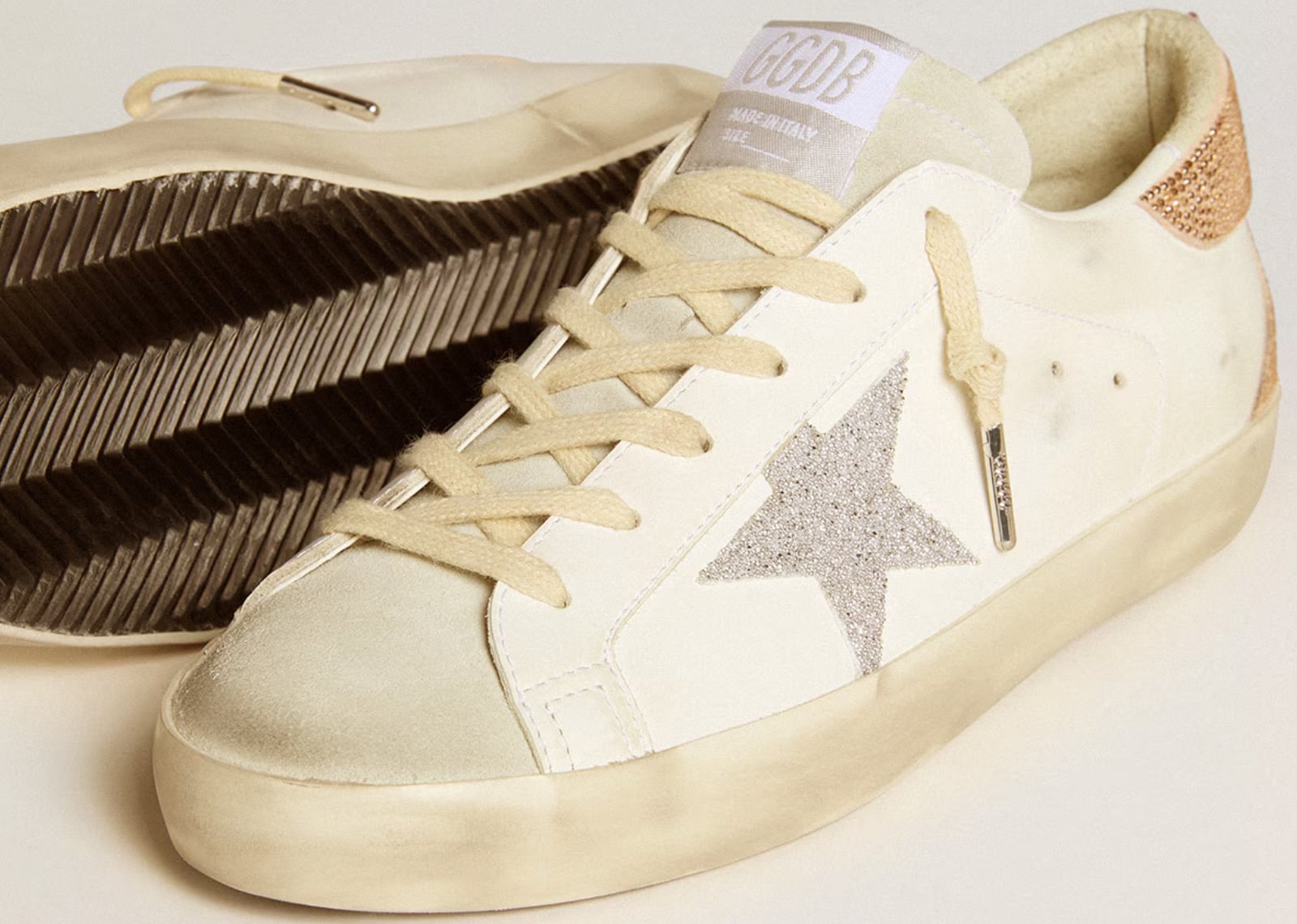 Super-Star White Silver Swarovski Crystal Star (W)