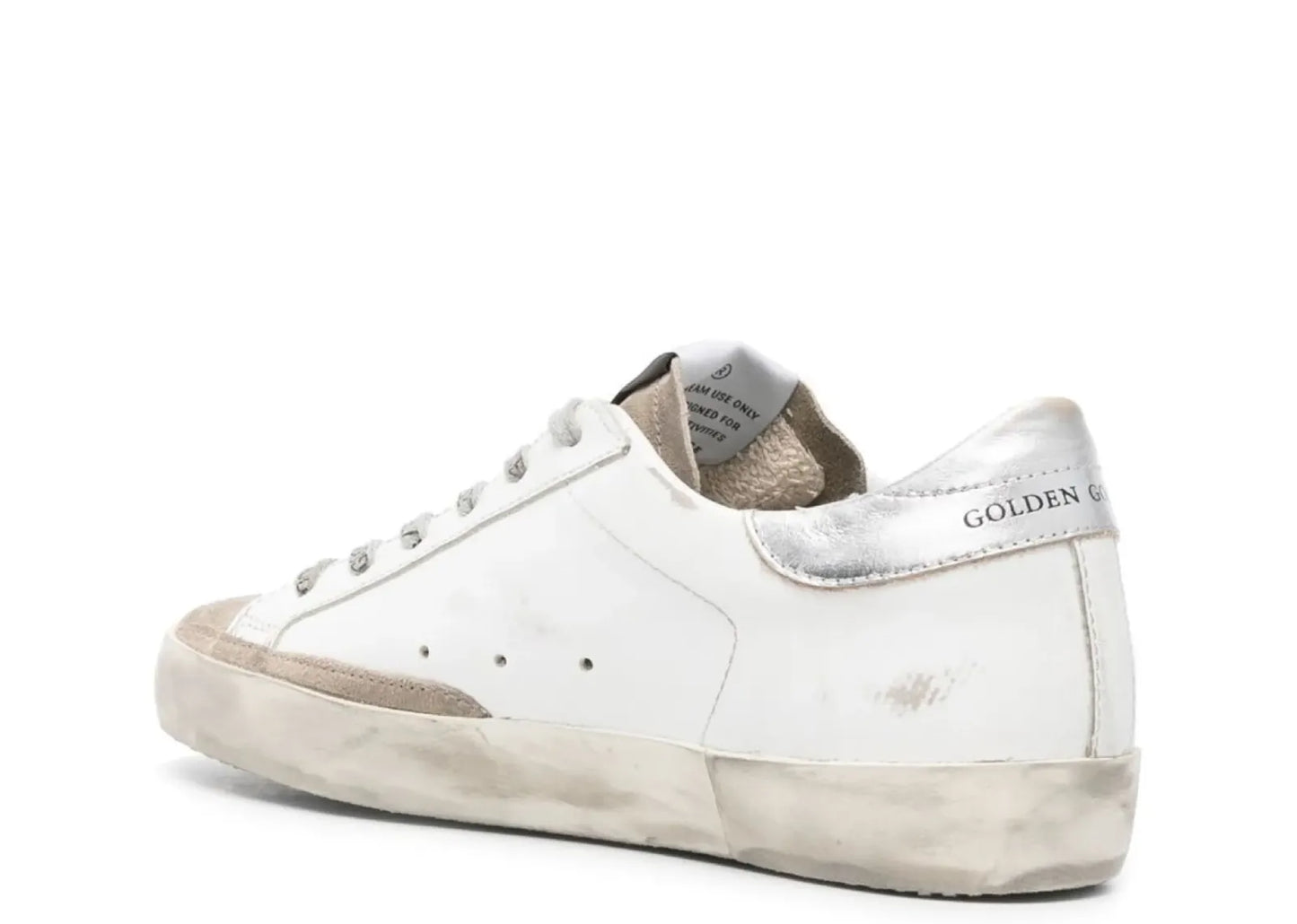 Super-Star White Zebra Pony Star Silver Heel (W)