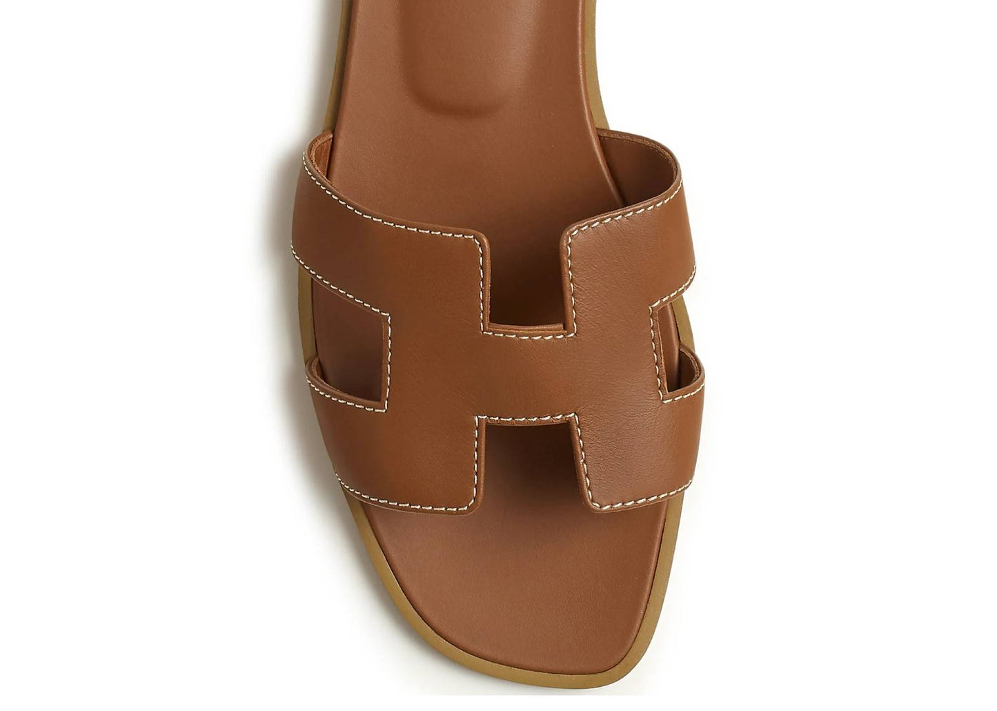 Oran Sandal Gold Box Calfskin Leather