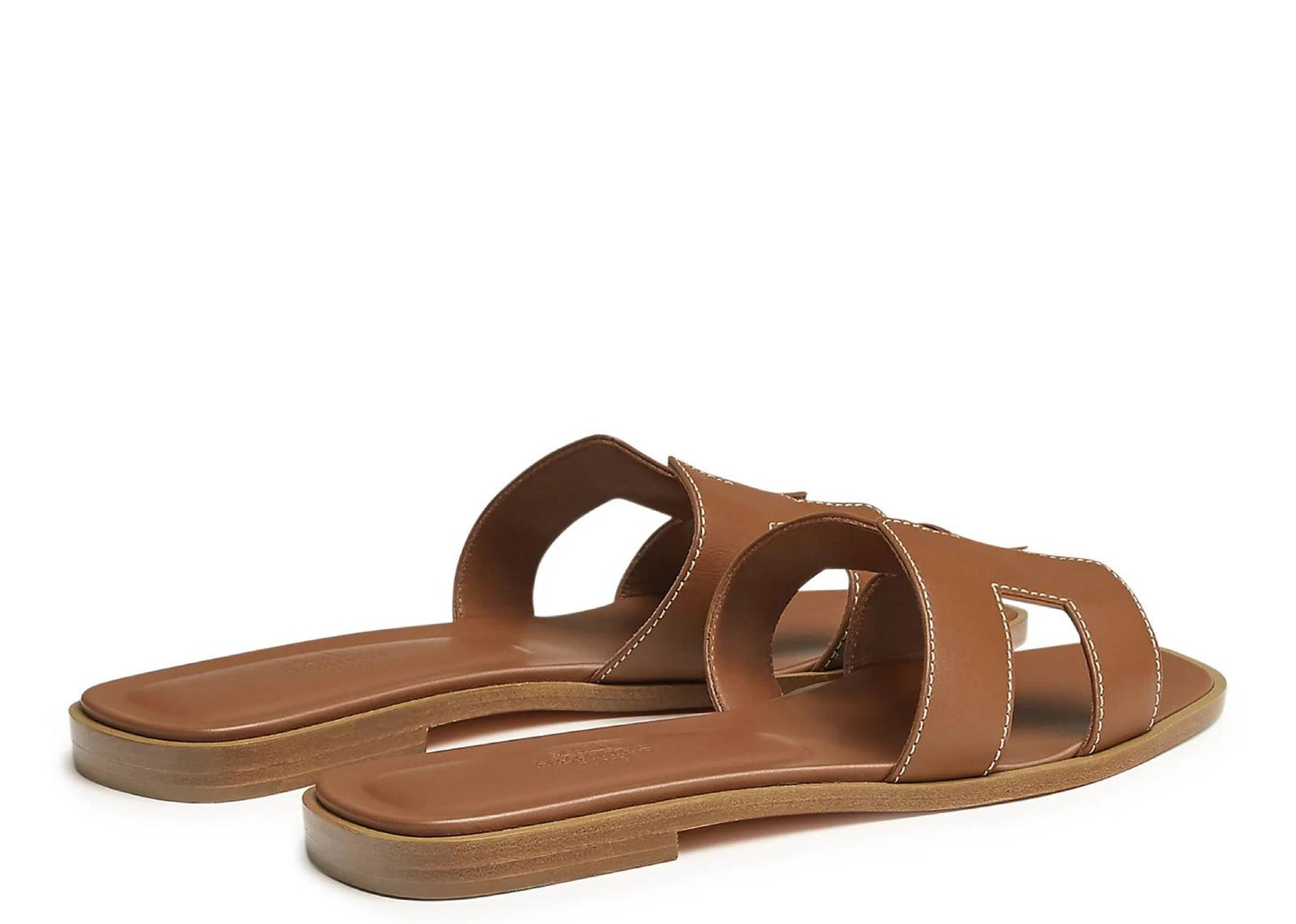 Oran Sandal Gold Box Calfskin Leather