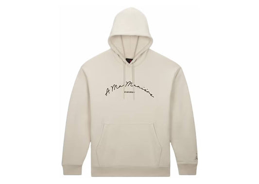 Jordan x A Ma Maniére Fleece Hoodie Light Brown