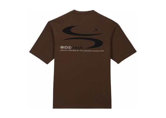 Jordan x Travis Scott T-shirt Brown
