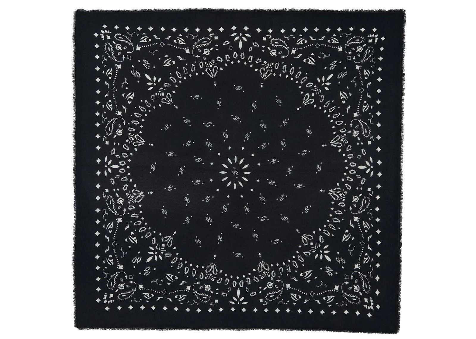 Extra Large Cashmere Bandana Chiko Black