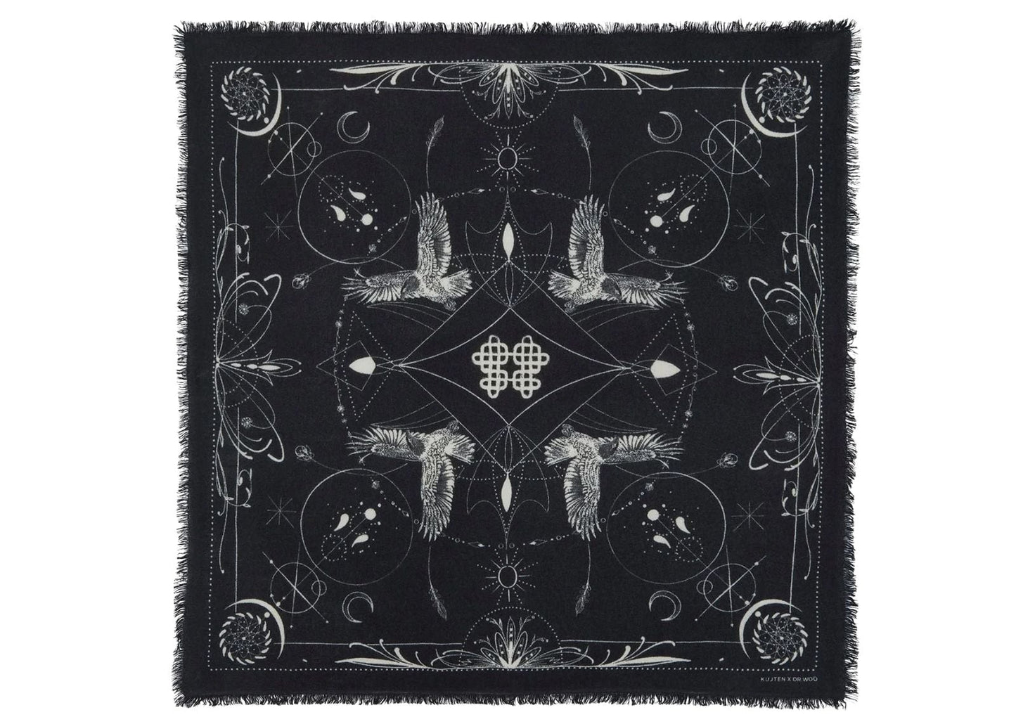 Large Bandana Hiloki Black