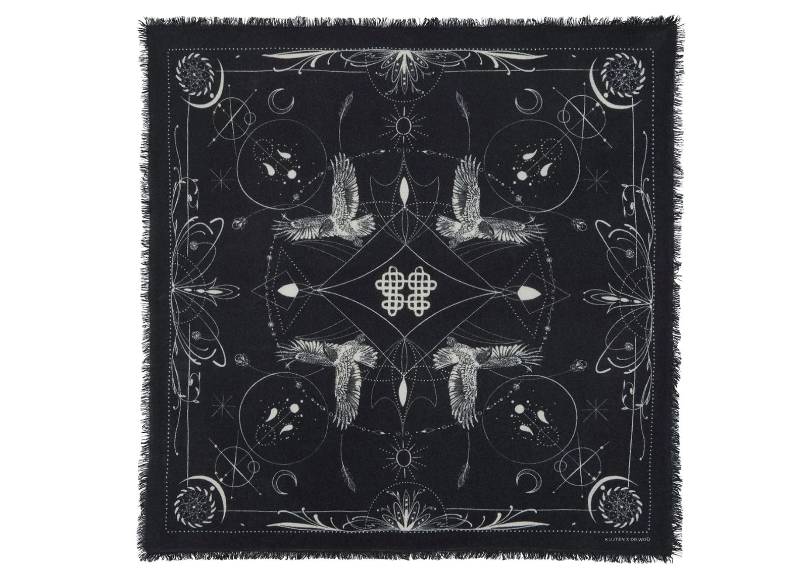 Large Bandana Hiloki Black