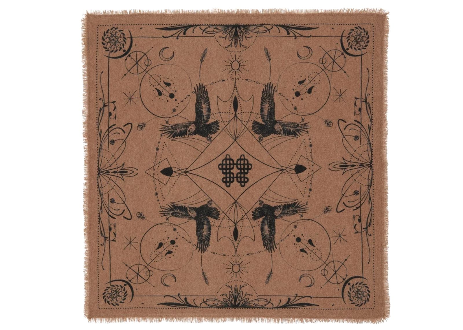 Large Bandana Hiloki Camelo Brown