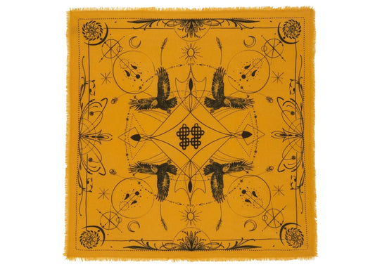 Large Bandana Hiloki Mango Yellow