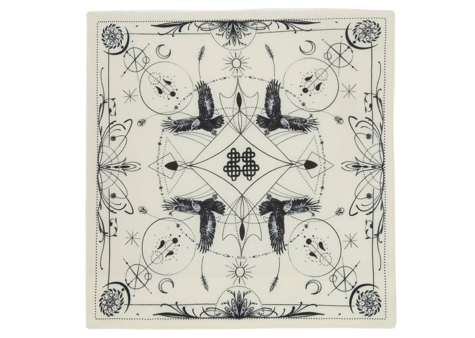 Large Bandana Hiloki White