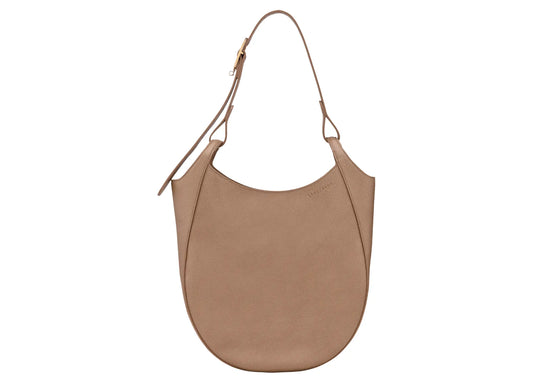 Le Foulonné Lare Hobo Bag Biscuit