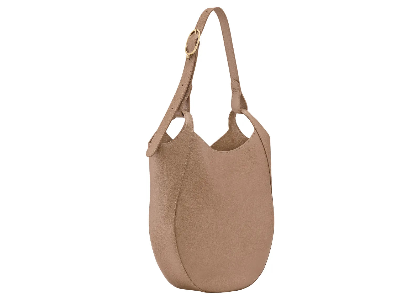Le Foulonné Lare Hobo Bag Biscuit