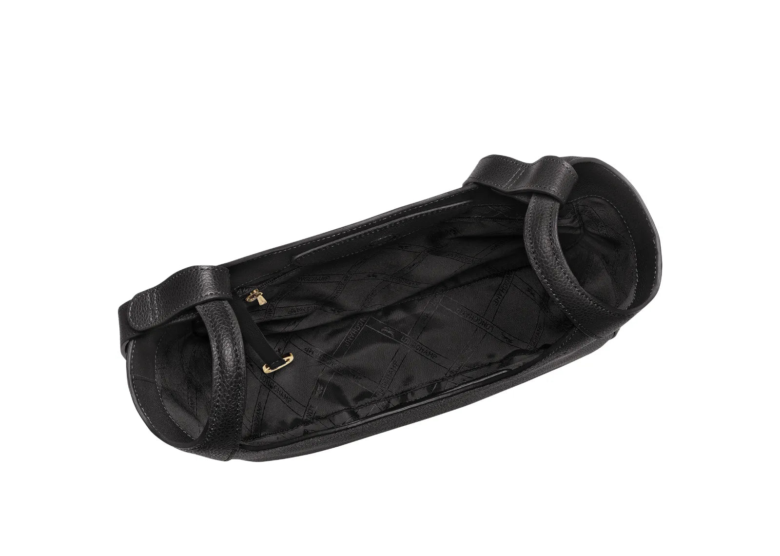 Le Foulonné Lare Hobo Bag Black