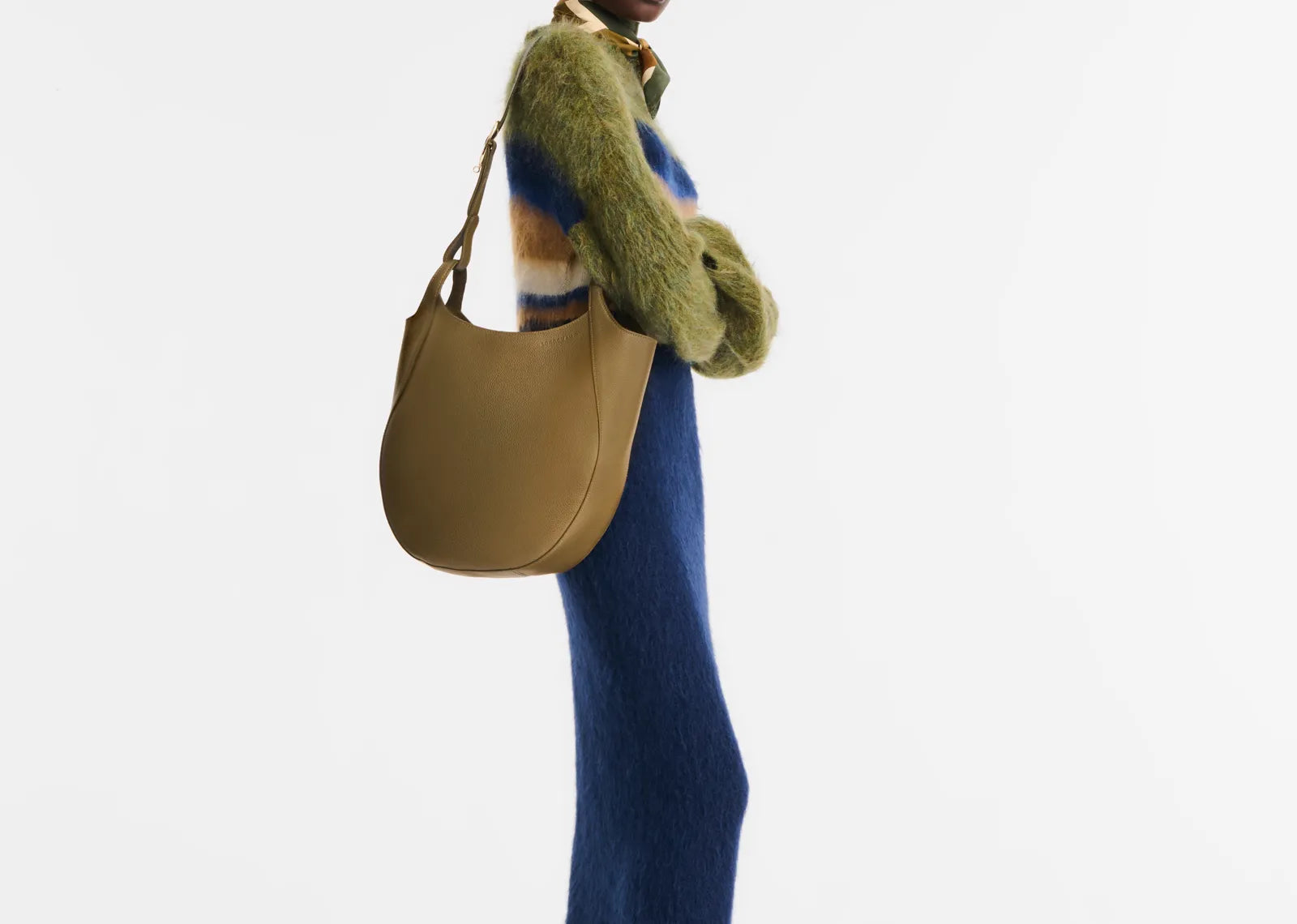 Le Foulonné Lare Hobo Bag Caper