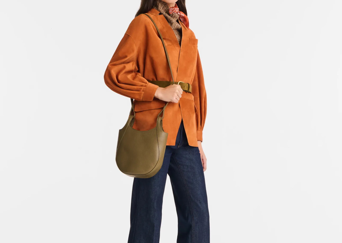 Le Foulonné Small Crossbody Bag Caper