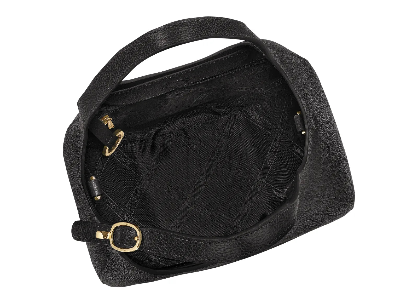 Le Foulonné Small Handbag Black