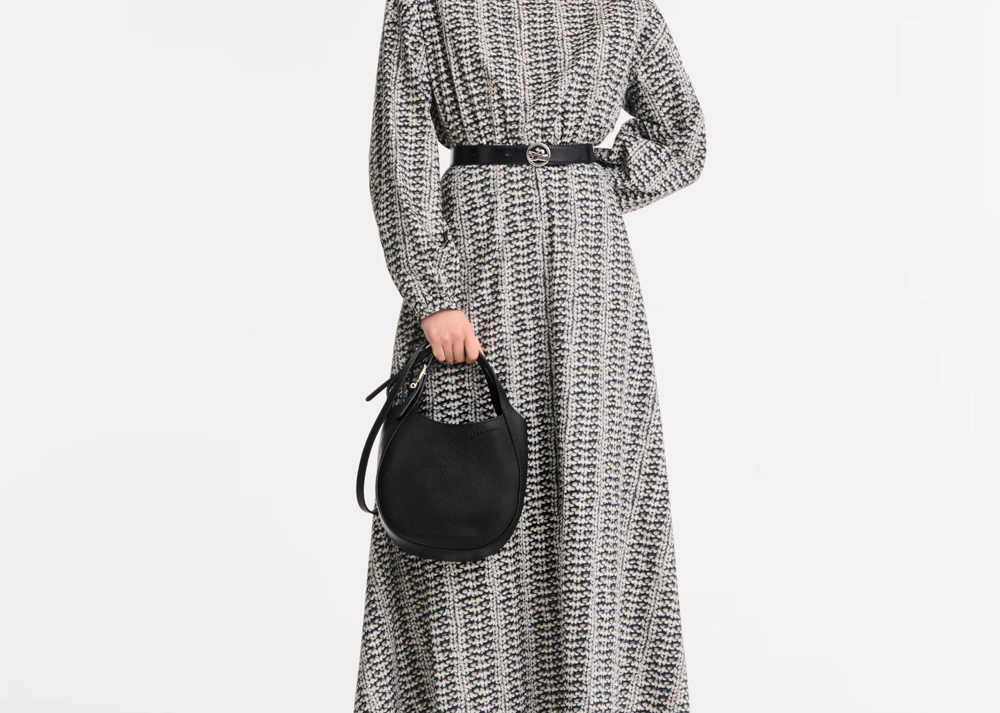 Le Foulonné Small Handbag Black
