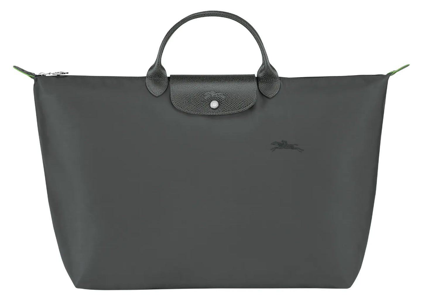 Le Pliage Green L Travel Bag Graphite
