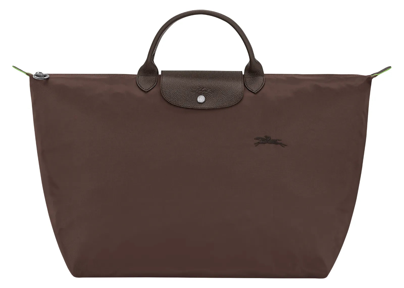 Le Pliage Green L Travel Bag Mocha
