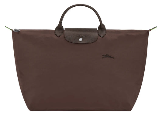 Le Pliage Green L Travel Bag Mocha