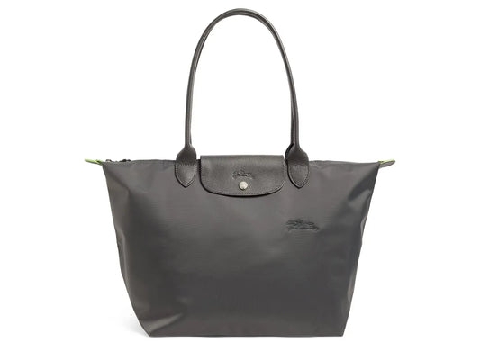 Le Pliage Green Large Tote Bag Graphite