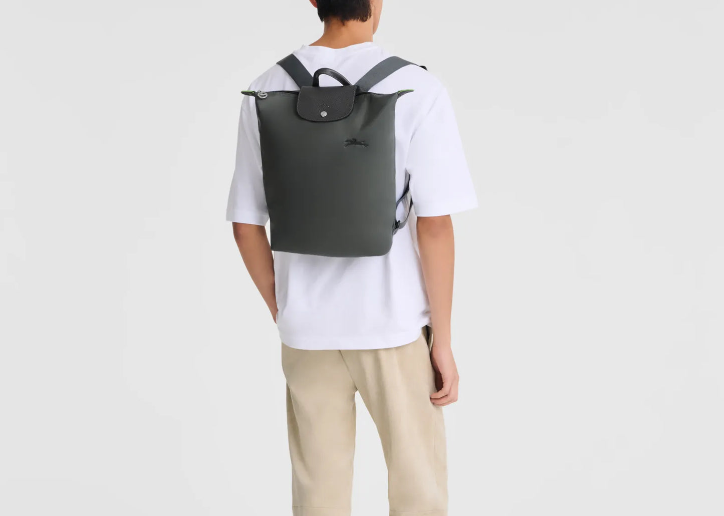 Le Pliage Green M Backpack Graphite