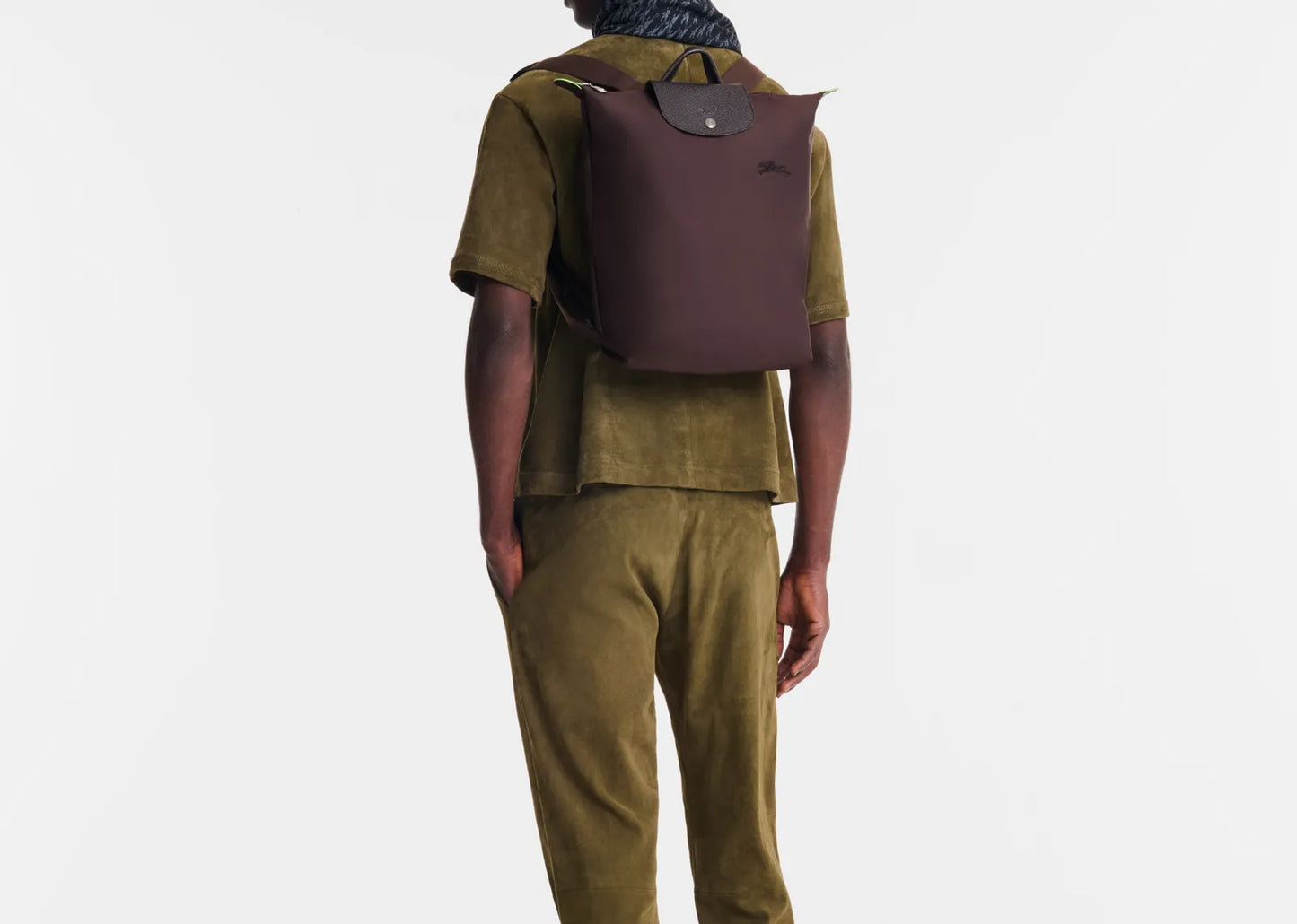Le Pliage Green M Backpack Mocha