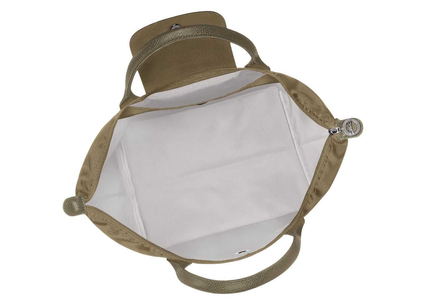 Le Pliage Green Medium Handbag Artichoke