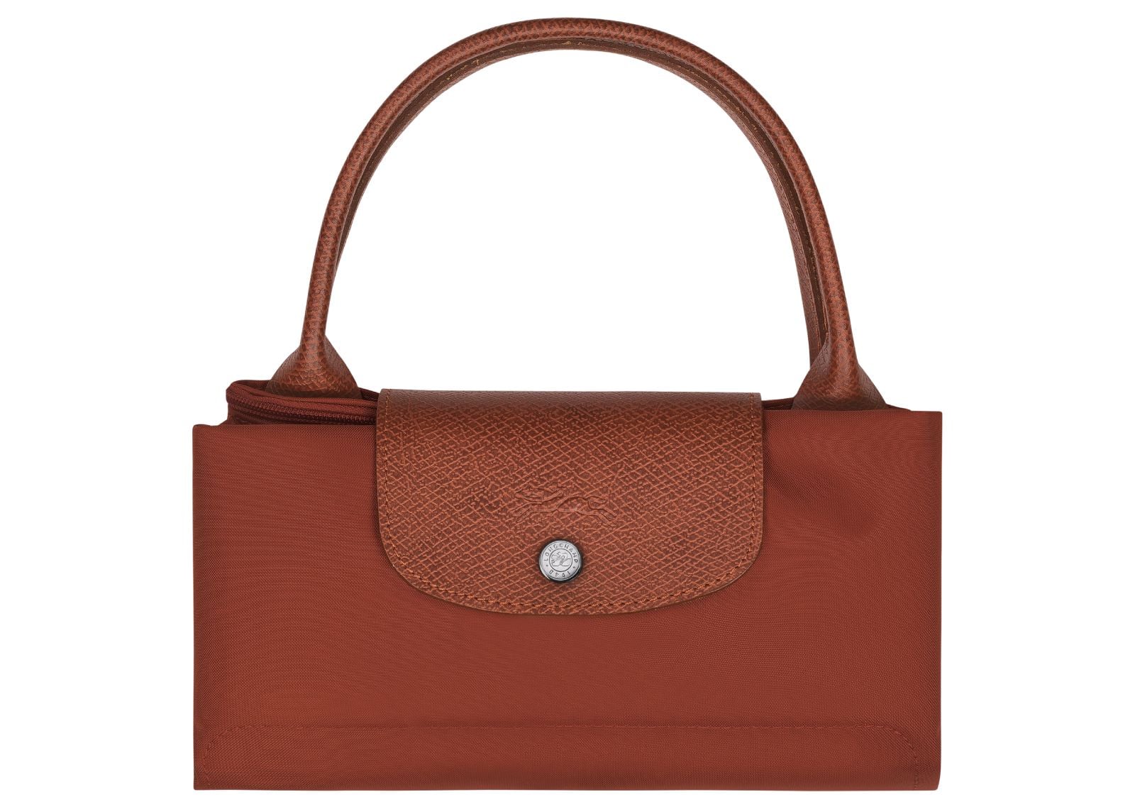 Le Pliage Green Medium Handbag Chestnut