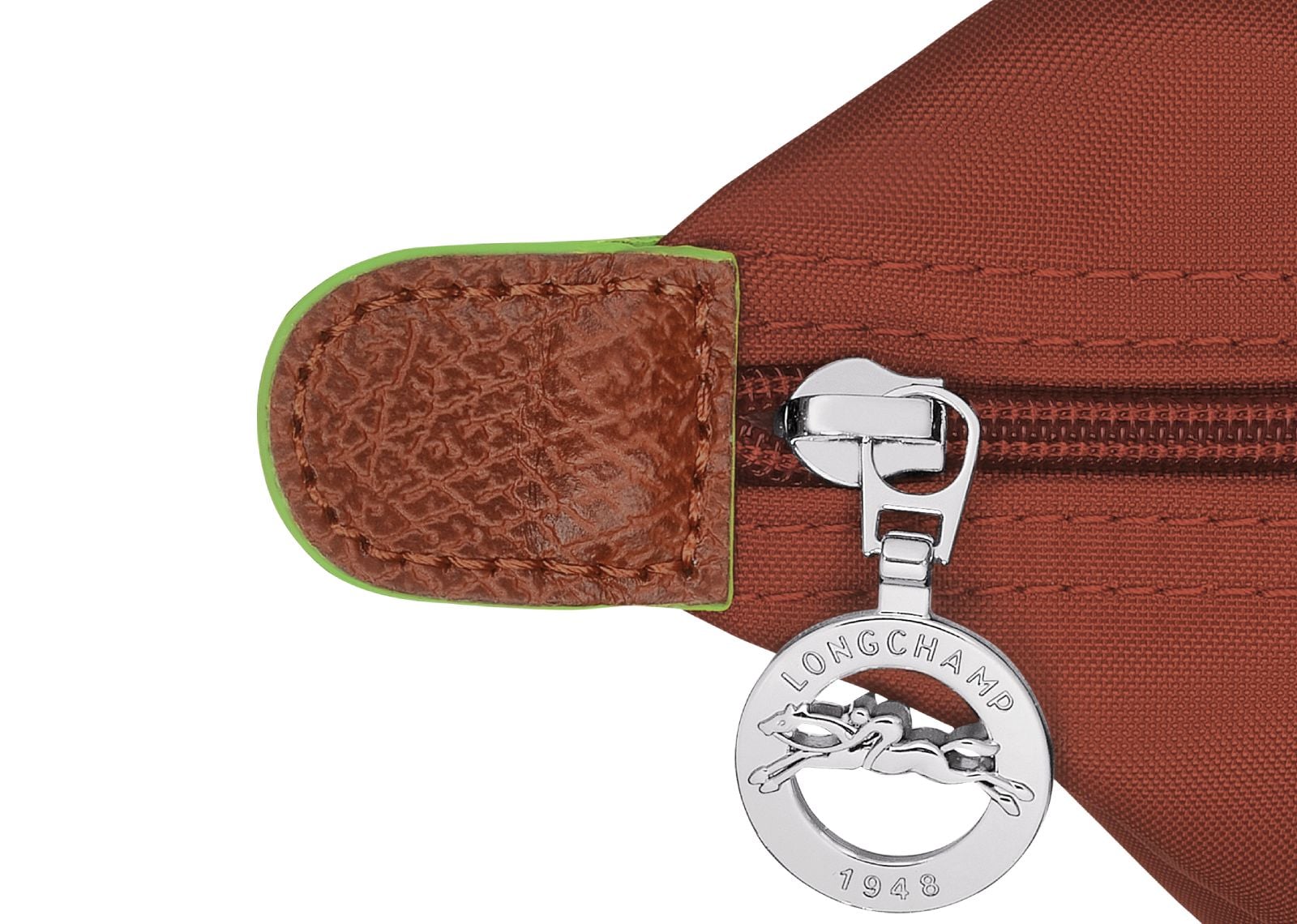 Le Pliage Green Medium Handbag Chestnut